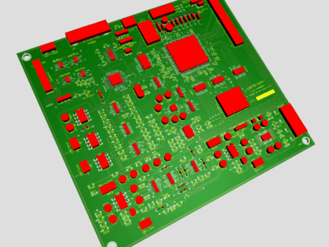 PCB du ADS1 - Testeur d'enceintes acoustiques Conception - XM Electronic Design